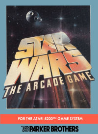 Star Wars: The Arcade Game Atari 5200 US box art